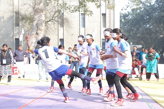 eastern region coaching camp for visually impaired female athletes